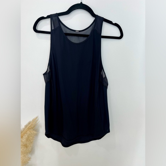 Lululemon Athletics Tops | Lululemon Womens Sculpt Mesh Black Tank Top EUC SMALL - Picture 5 of 9